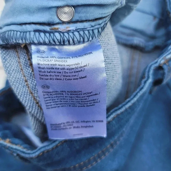 Pepperts! Jeans Boys Straight Adustable Wais Denim 27x28 Stretch Blue 12- 13 Y - Picture 4 of 11